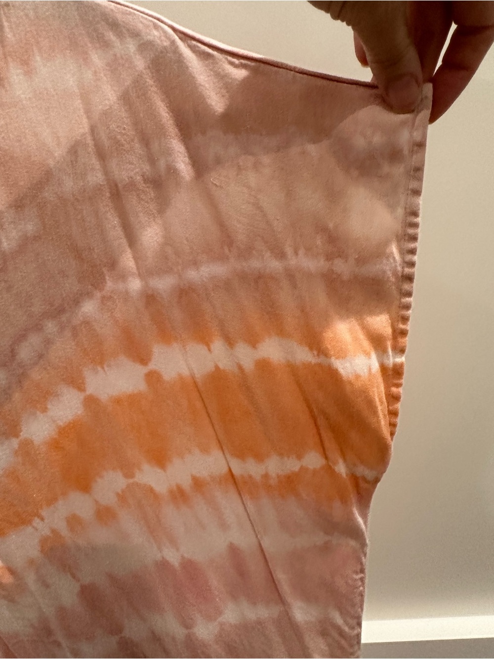 River + Sky Pink & Orange Tie-Dye V-Neck Tunic - Picture 4 of 5